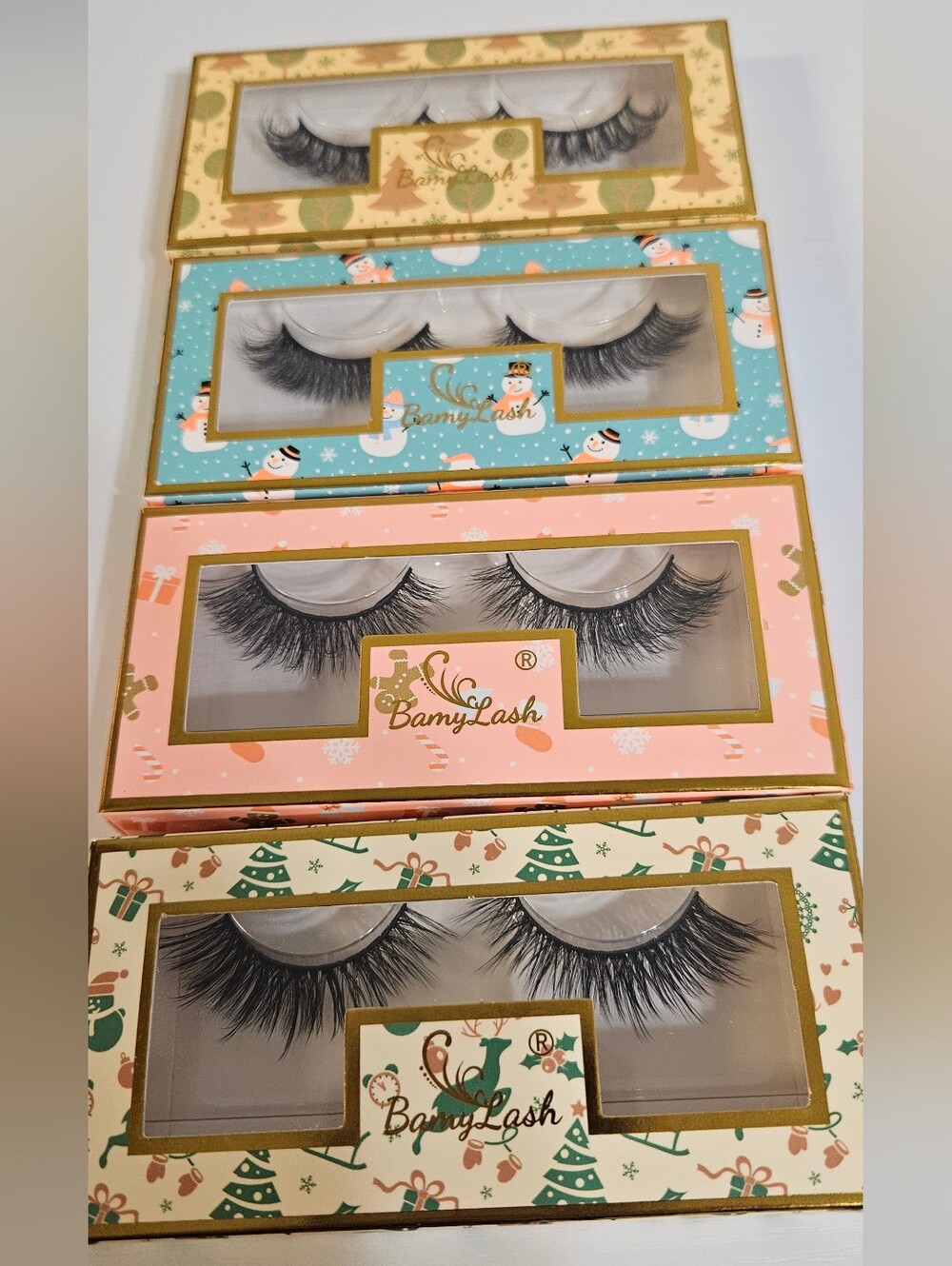 Black Dramatic False Eyelashes - Pack
